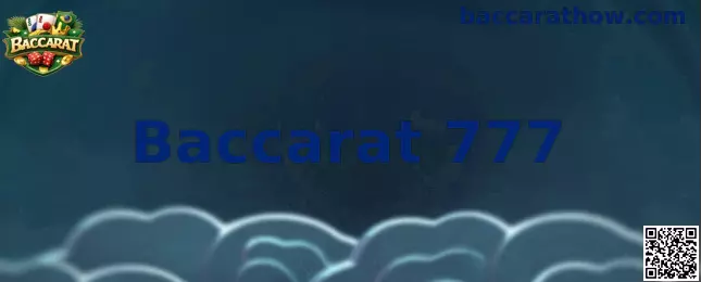 Representação visual do jogo Baccarat 777