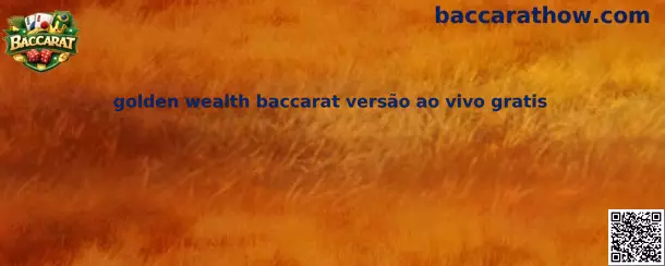 Golden Wealth Baccarat versão ao vivo gratis