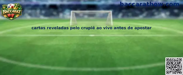 Cartas reveladas pelo crupiê ao vivo antes de apostar