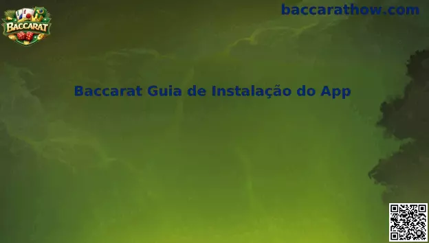 Guia de instalação Baccarat